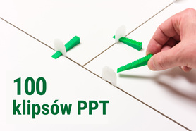 System poziomowania płytek PPT klipsy 100 szt 1,5 mm