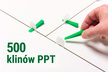 System poziomowania płytek PPT kliny 500 szt, (1) - Kliny PPT